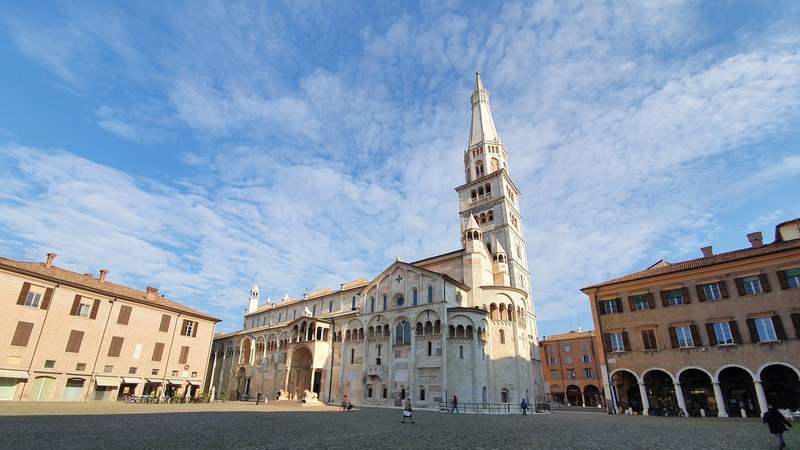 The Modena Cathedral, the Museums of the Cathedral, and the Ghirlandina Tower